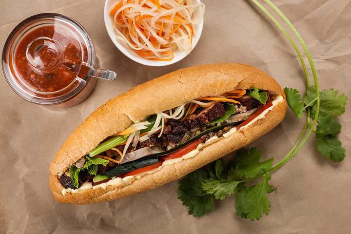 top 10 dishes banh my hanoi